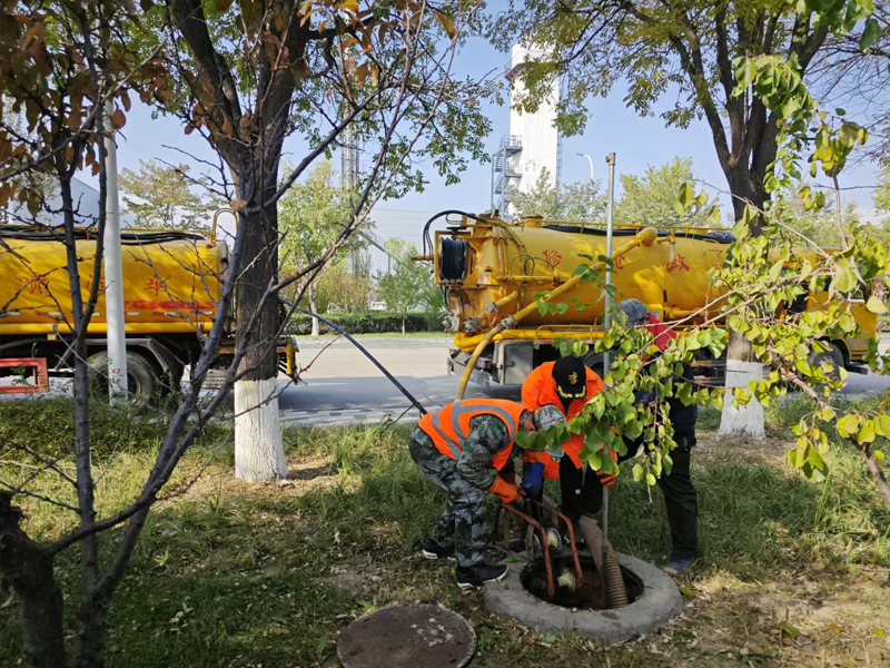 丁家桥厂区管道清洗